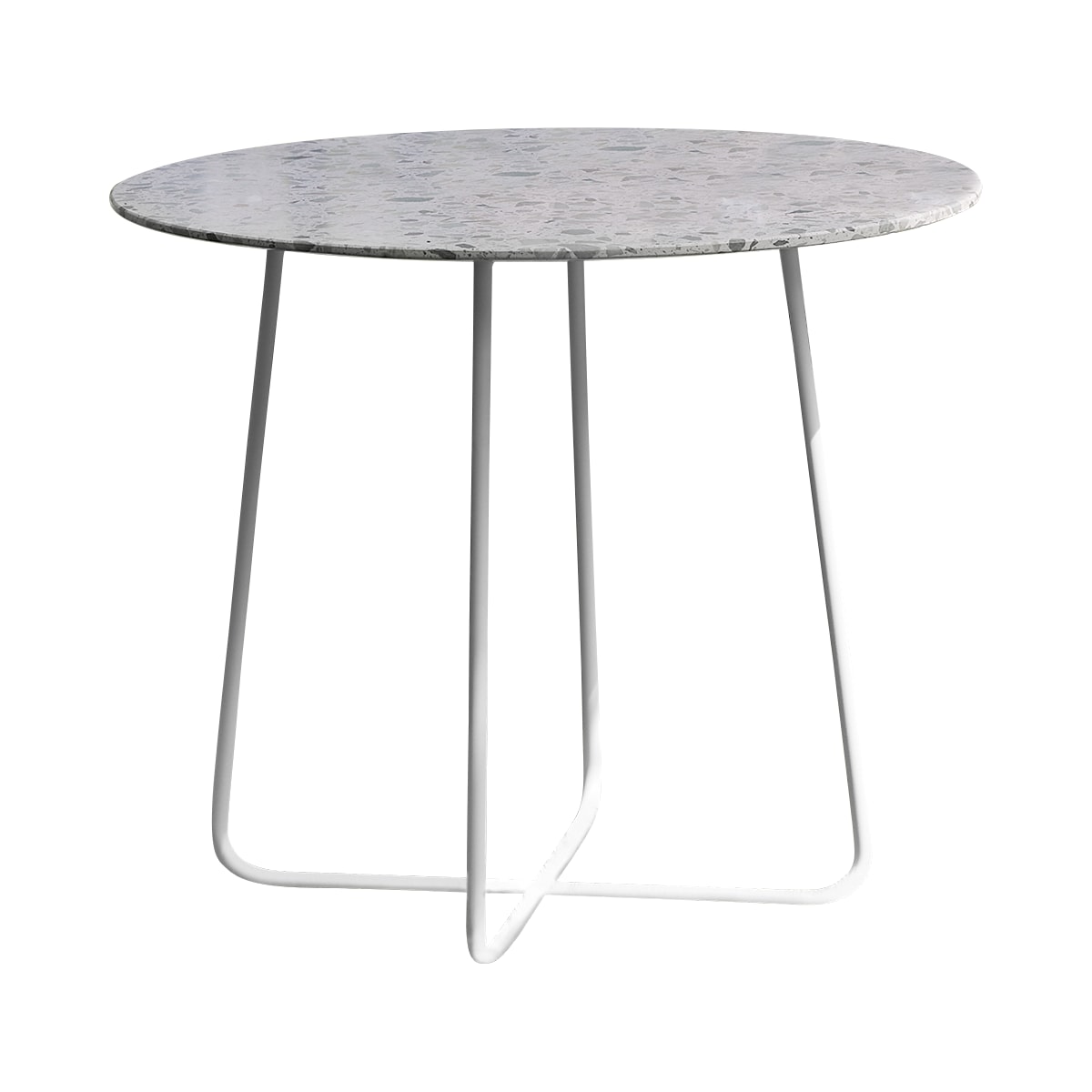 Table de jardin en Terrazzo premium, ELIO vert, TIKAMOON