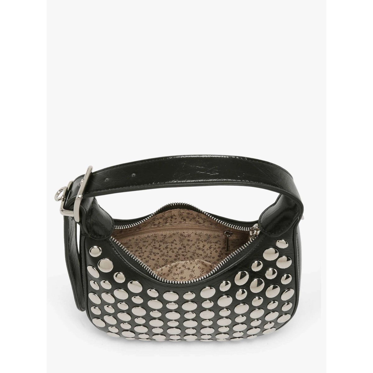 Sac bandoulière Gloss noir, MINIPRIX