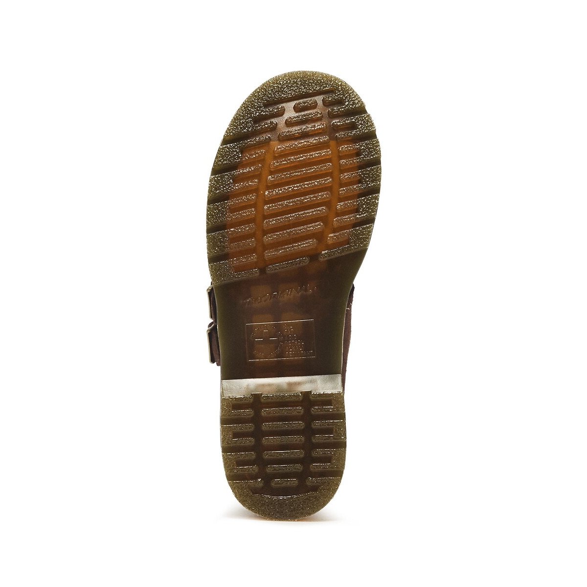 Babies en cuir, 8065 Mary Jane Rodeo marron foncé, DR. MARTENS