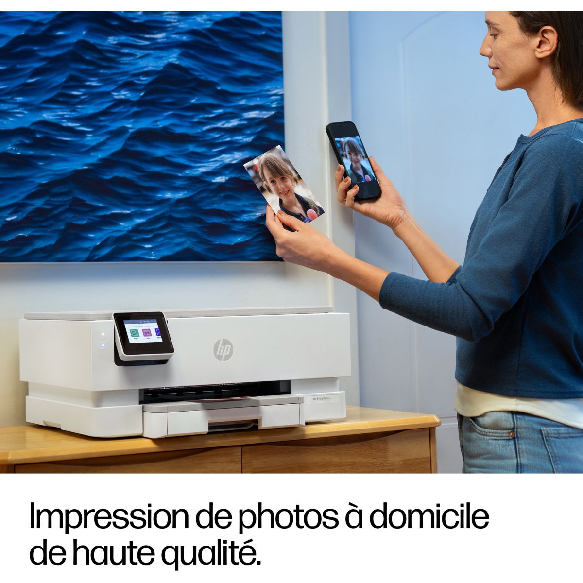 Imprimante jet d'encre Envy Photo 7234 éligible Instant Ink couleur unique, HP
