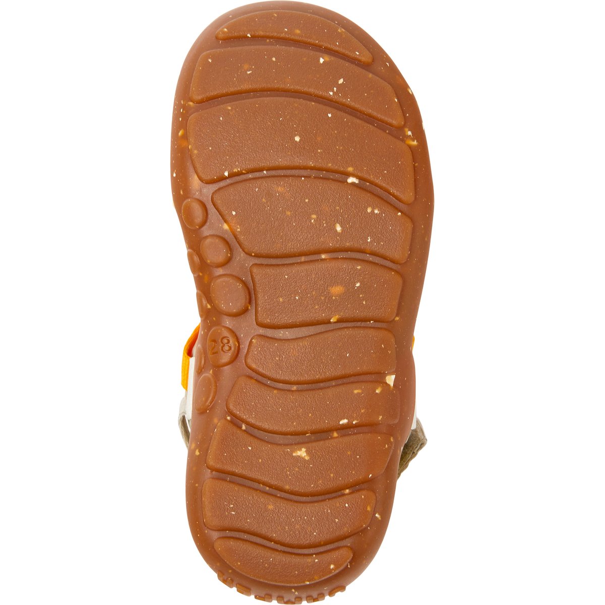 Sandales Wous orange / jaune, CAMPER