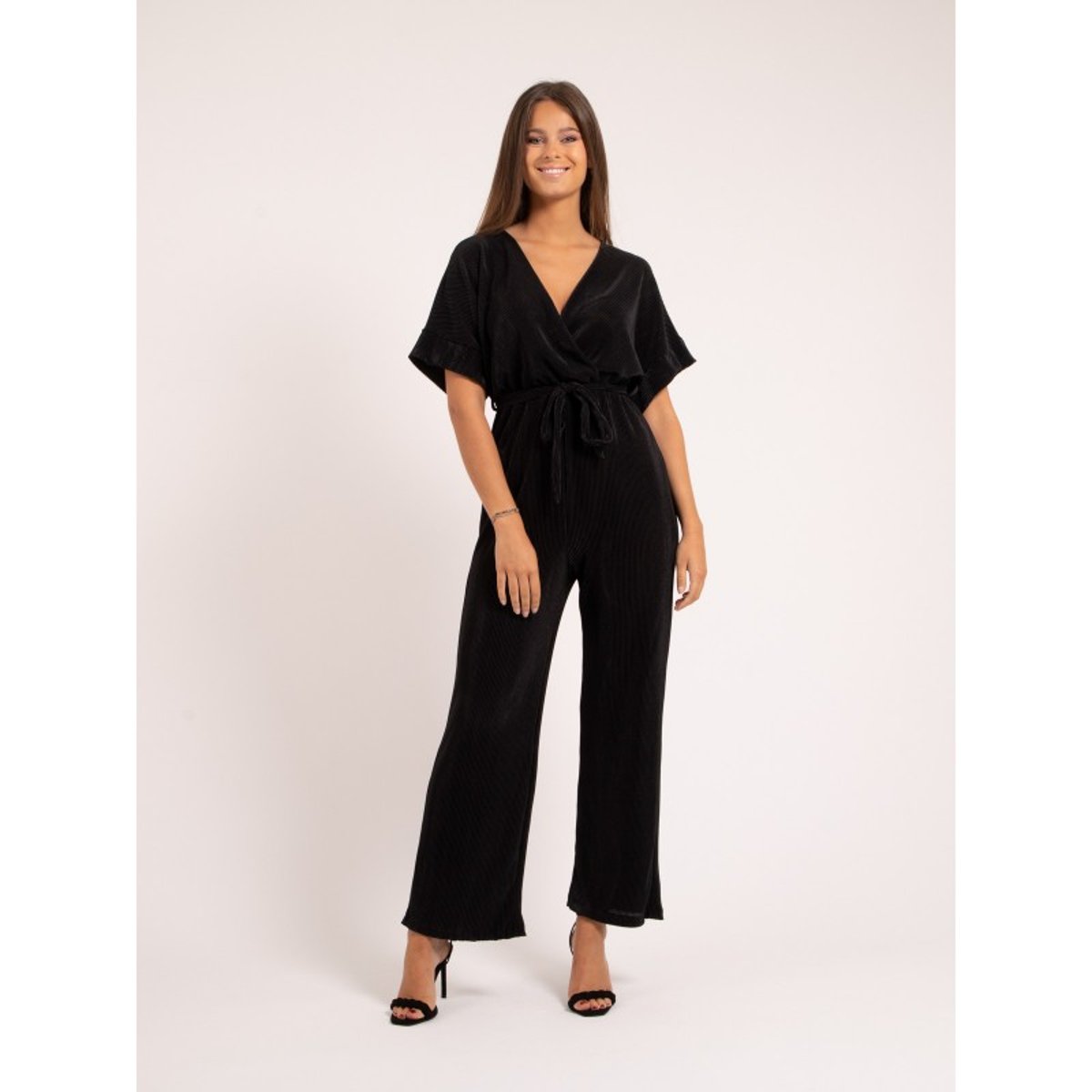 Combi Pantalon Eupara noir, DONA LISA