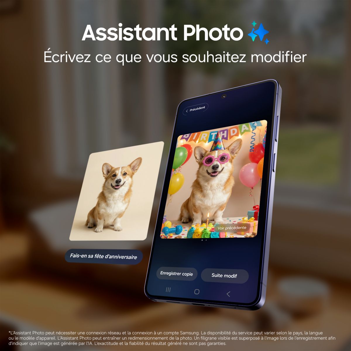 Smartphone Galaxy S26 Ultra Bleu 256Go couleur unique, SAMSUNG
