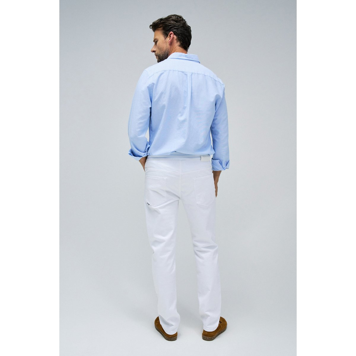 PANTALON JOGGERS S-ACTIV blanc, SALSA JEANS