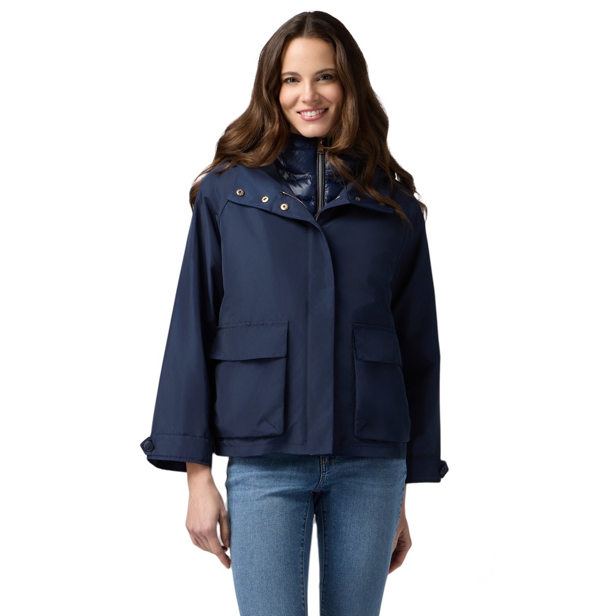 Veste combinée bleu, OLTRE