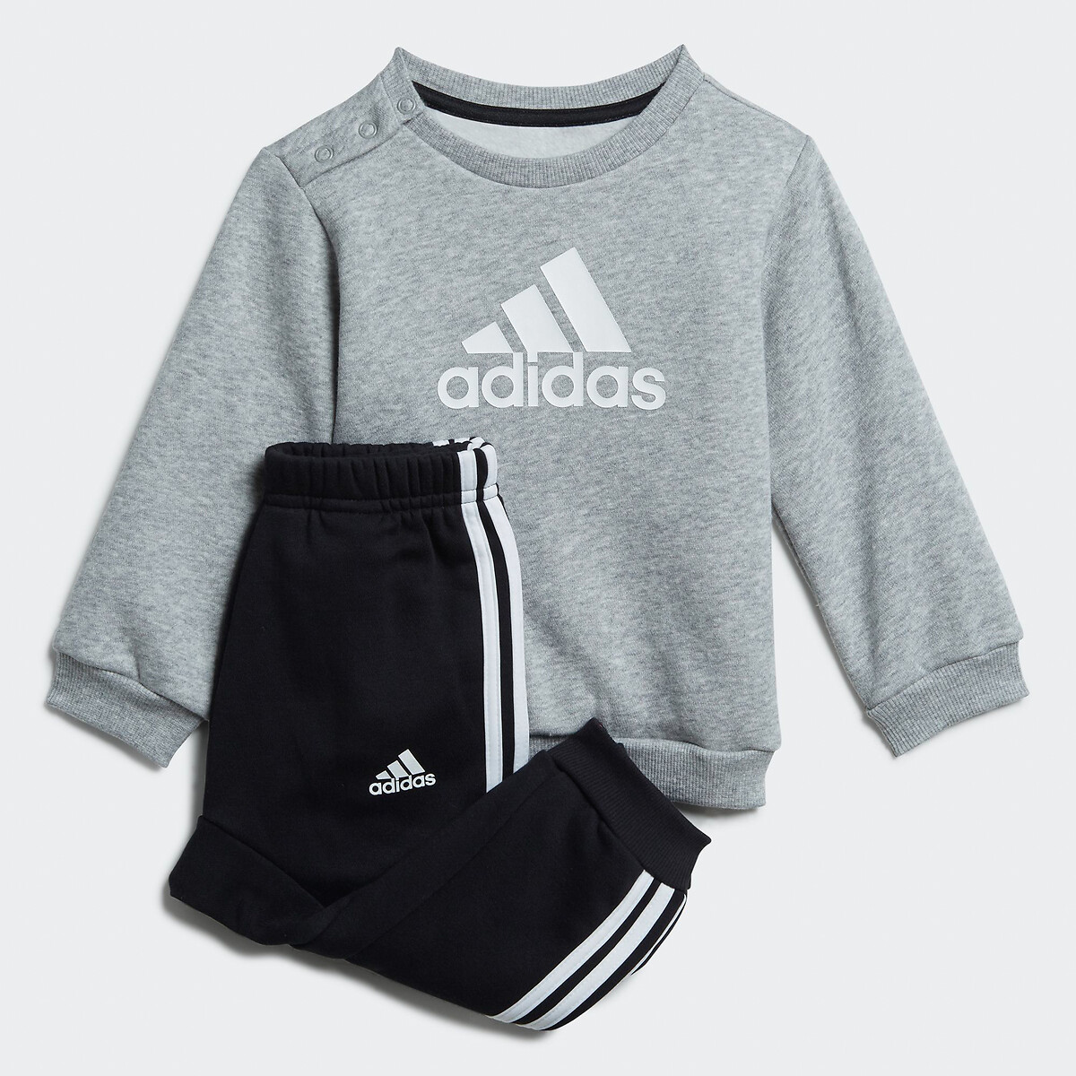 Ensemble 2 pièces sweat et jogging gris + noir, ADIDAS SPORTSWEAR
