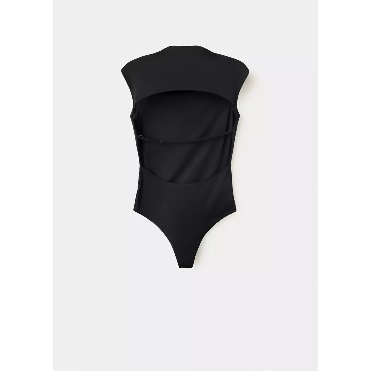 Body dos ouvert noir, MANGO