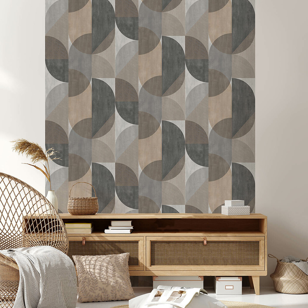 Papel de parede Sejours & Chambre 11220109, INTERELIFE multicolor, INTERELIFE
