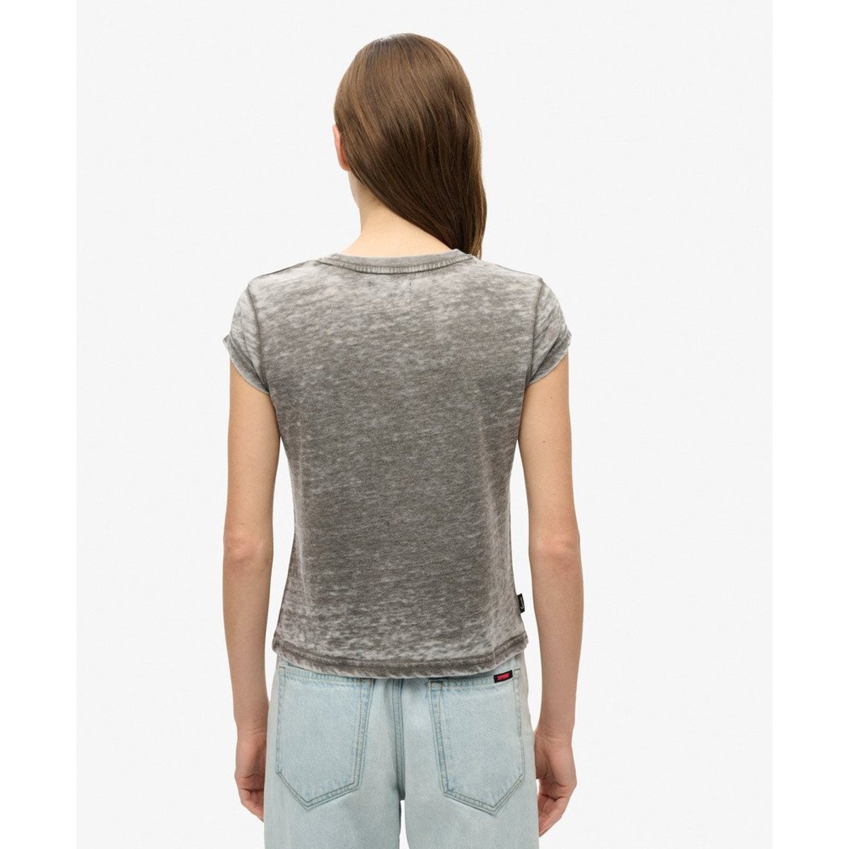 T-shirt à motif Biker Rock noir vintage, SUPERDRY