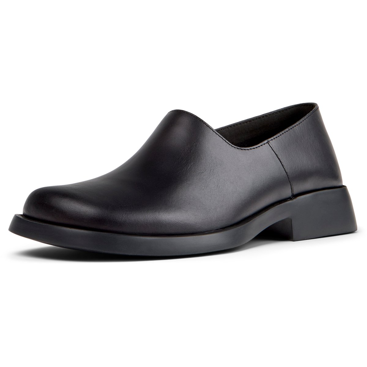 Mocassins Donna Cuir noir, CAMPER