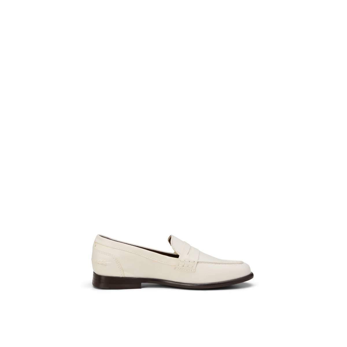Penny-Loafer modèle Fiona en cuir de chèvre naturel nature, MARC O'POLO