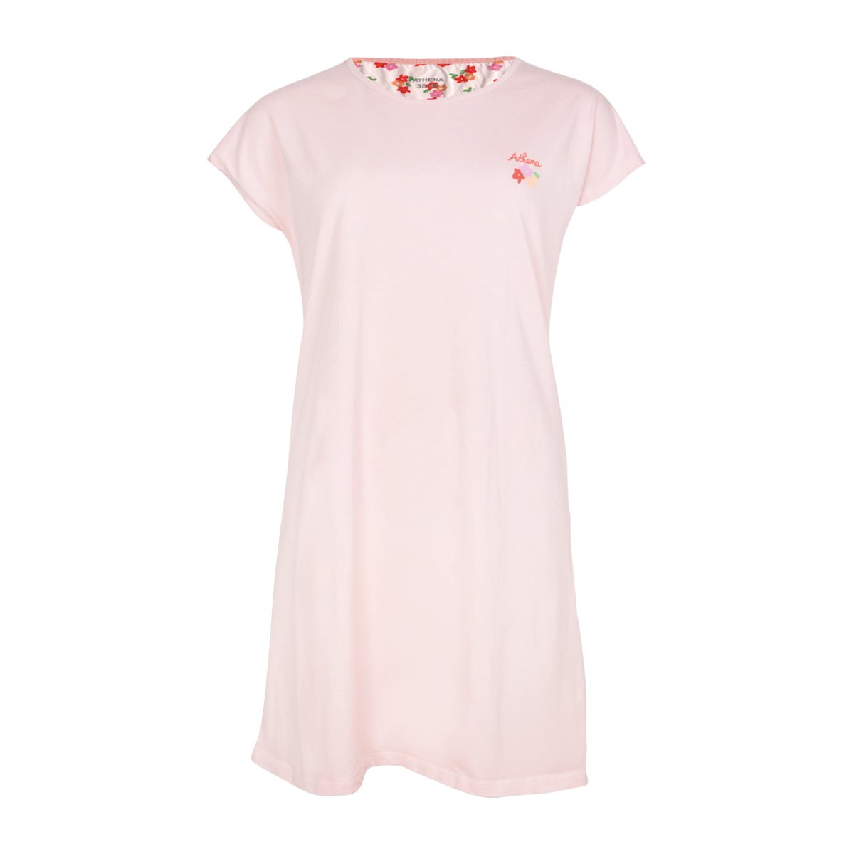 Nuisette PRINT rose pêche, ATHENA