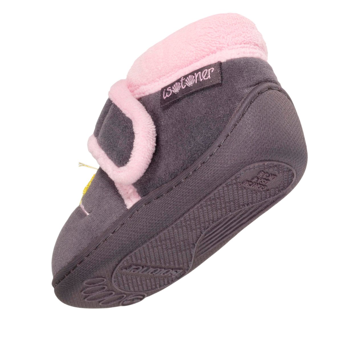 Chaussons Bottillons gris, ISOTONER