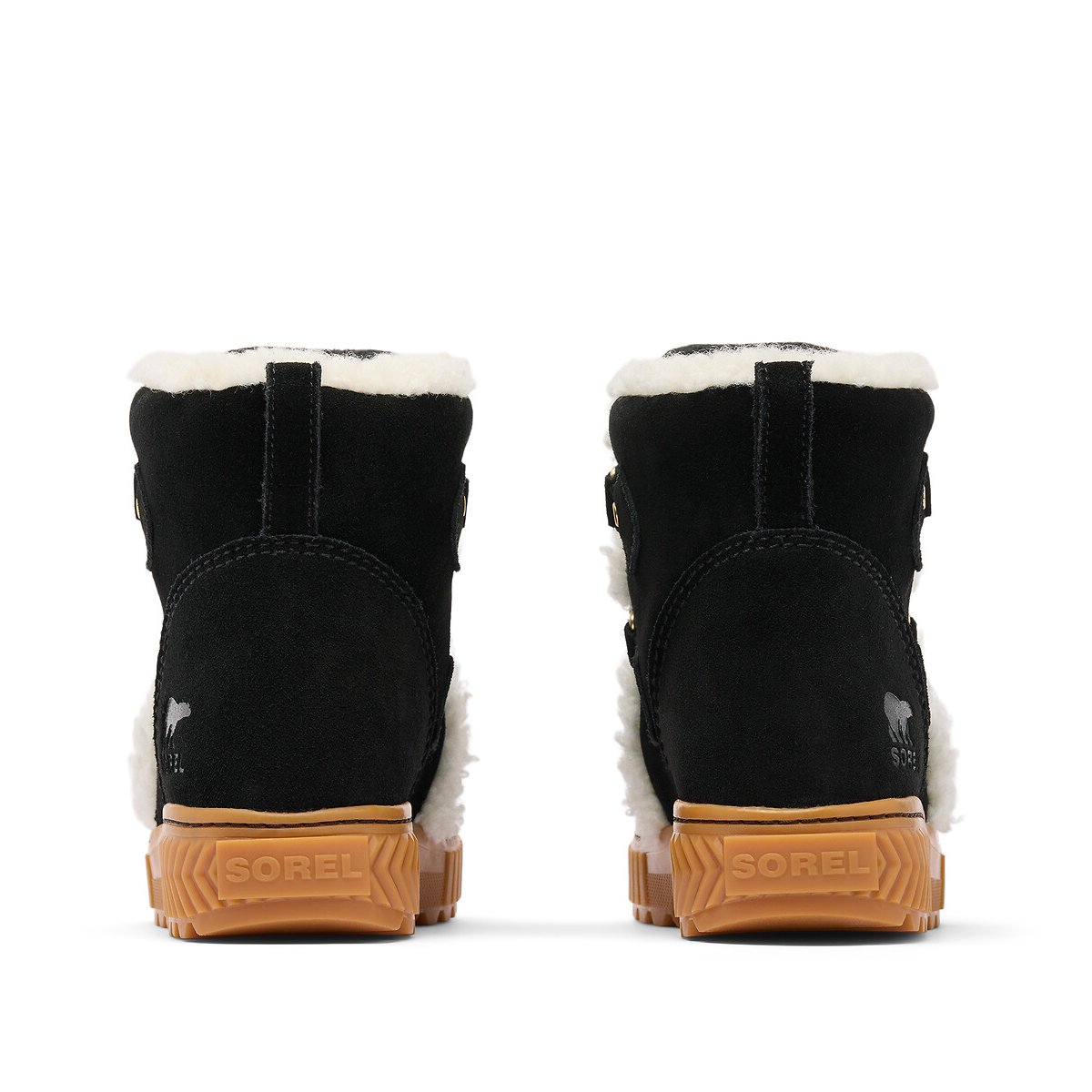 Ona Ave Alpine Plus Waterproof Faux Fur-Lined Ankle Boots black, SOREL
