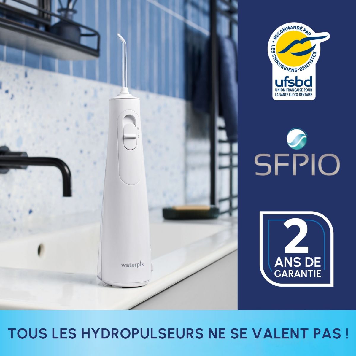 Hydropulseur WF-21 Enhance couleur unique, WATERPIK