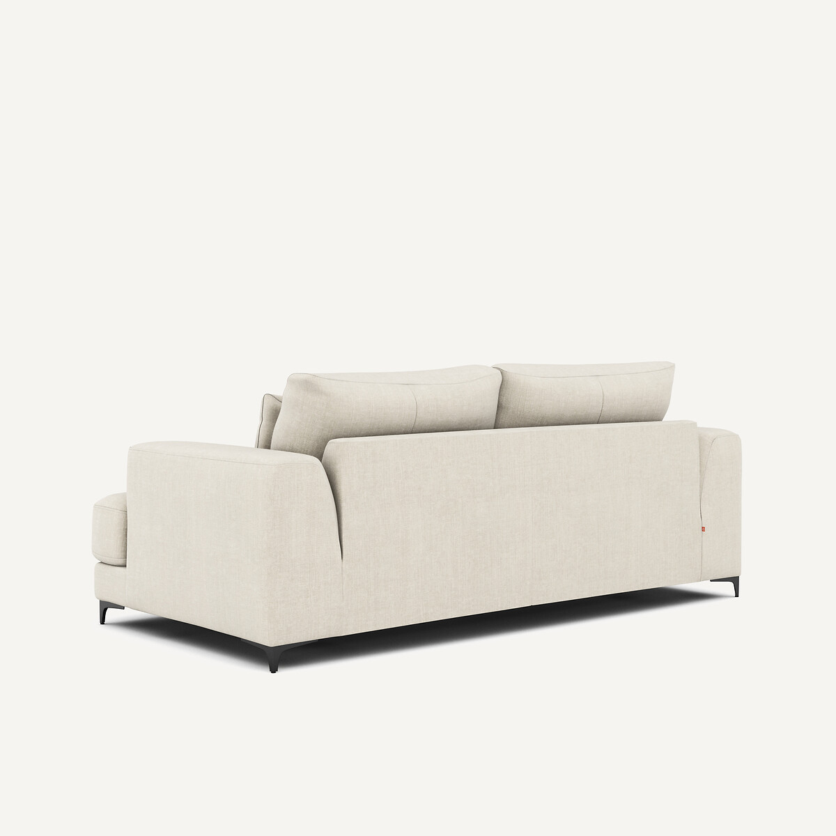 Divano letto 3P cotone lino, Marsile beige, AM.PM