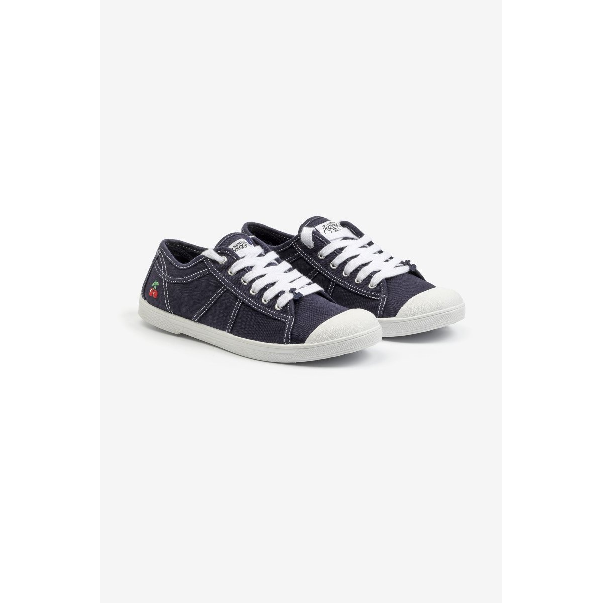 Baskets Basics indigo, LE TEMPS DES CERISES