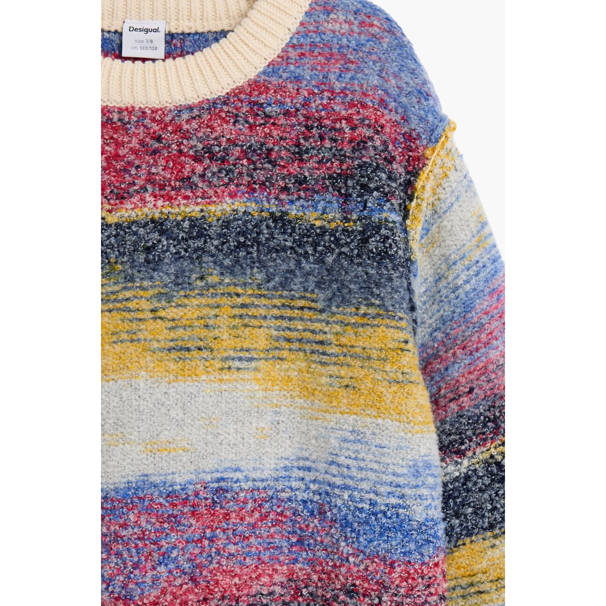 Pull chiné multicolore multicolore, DESIGUAL