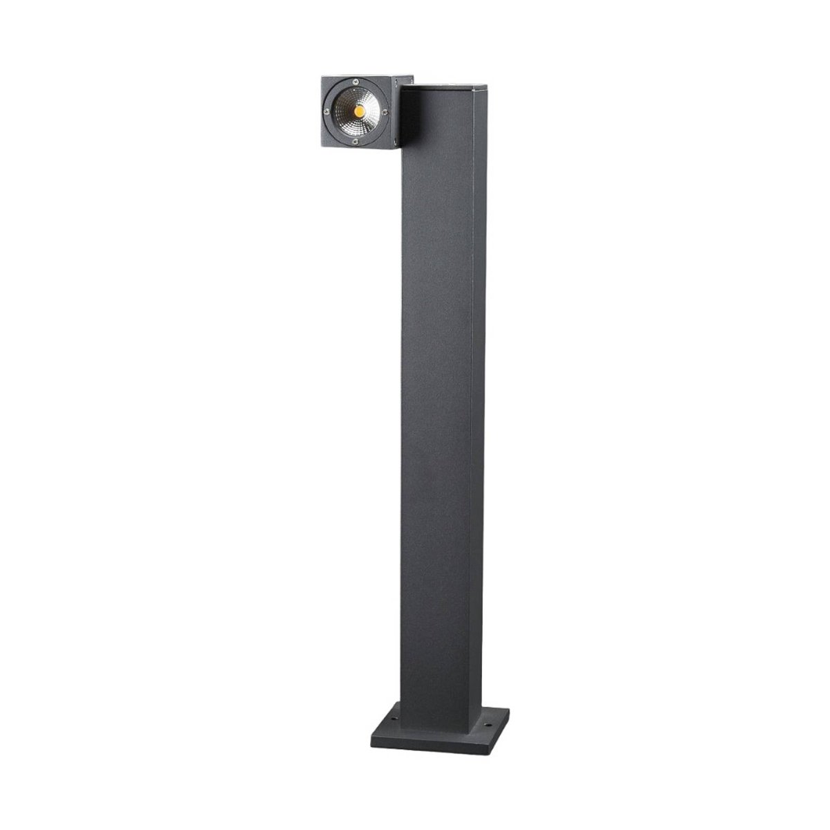 Luminaire extérieur en aluminium moderneLED gris graphite, LUCANDE