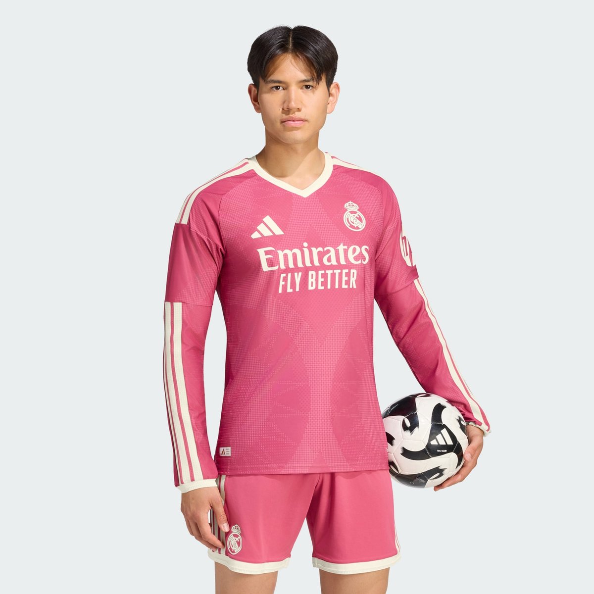 Maillot Manches Longues Third Real Madrid Authentique Maillot Manches Longues Third Real Madrid Authentique wild pink, adidas Performance