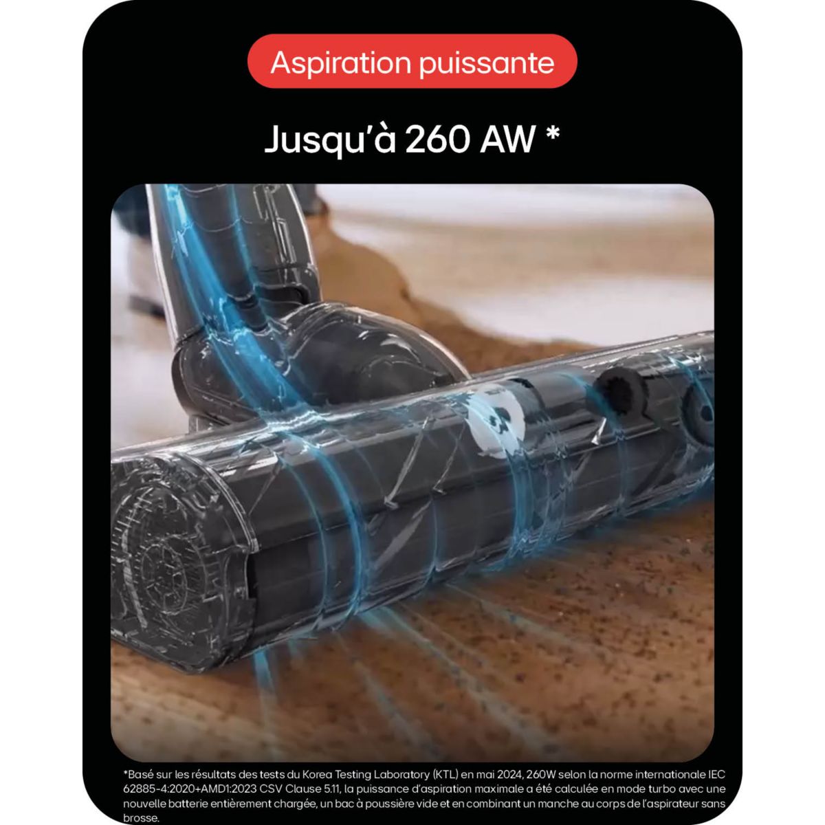 Aspirateur balai A9K-PRO2N couleur unique, LG