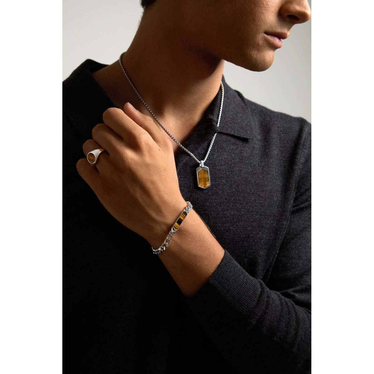 Collier TERRA acier inoxydable, MORELLATO