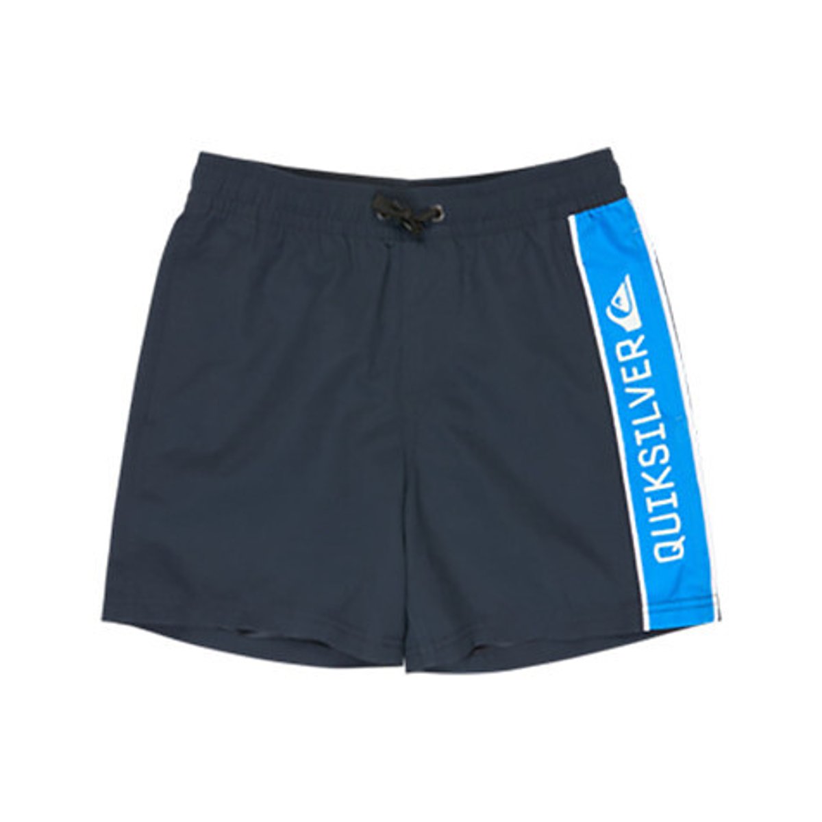 Short de bain avec inscription sur côté bleu marine, QUIKSILVER