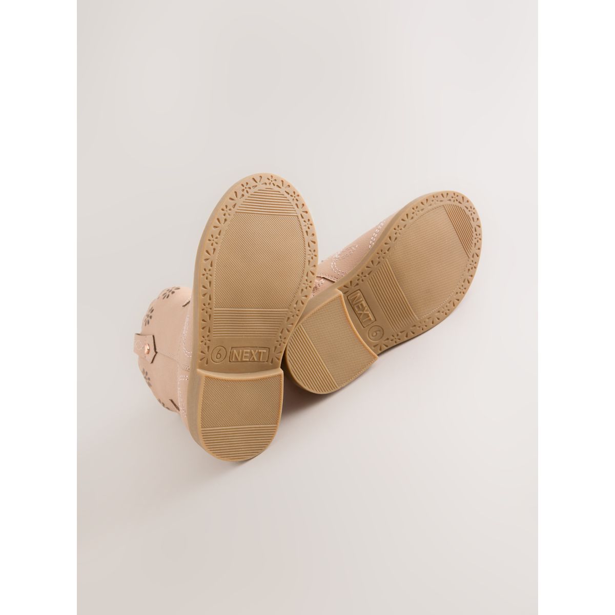 Bottines style western rose scintillant, NEXT