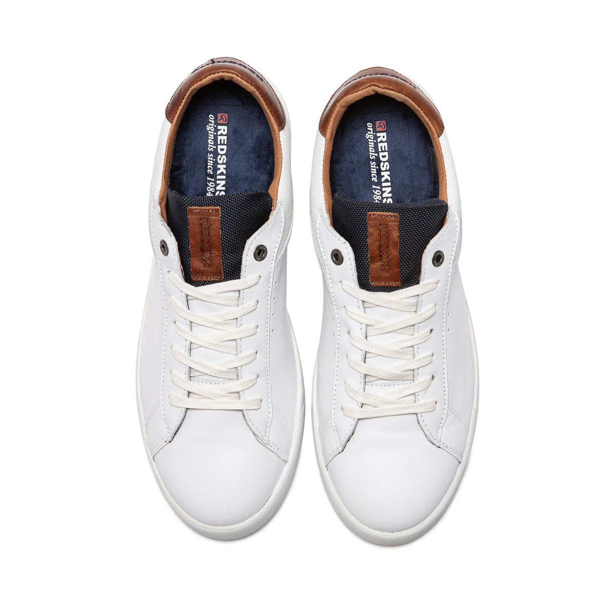 Baskets Amical blanc, marine, REDSKINS