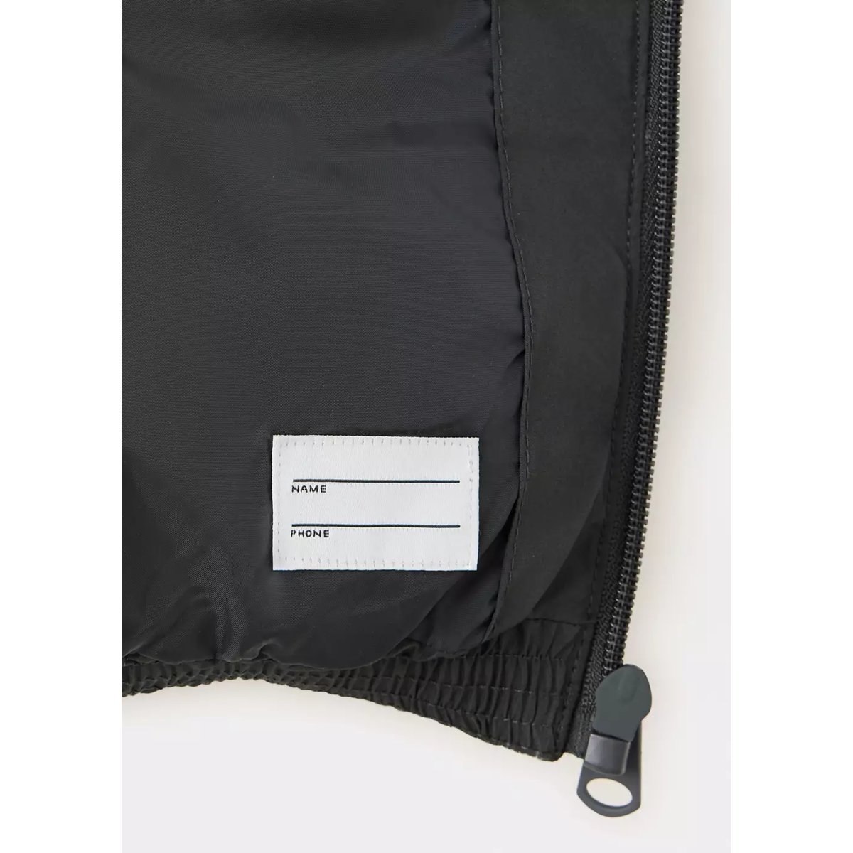 Anorak matelassé à capuche gris anthracite, MANGO BABY