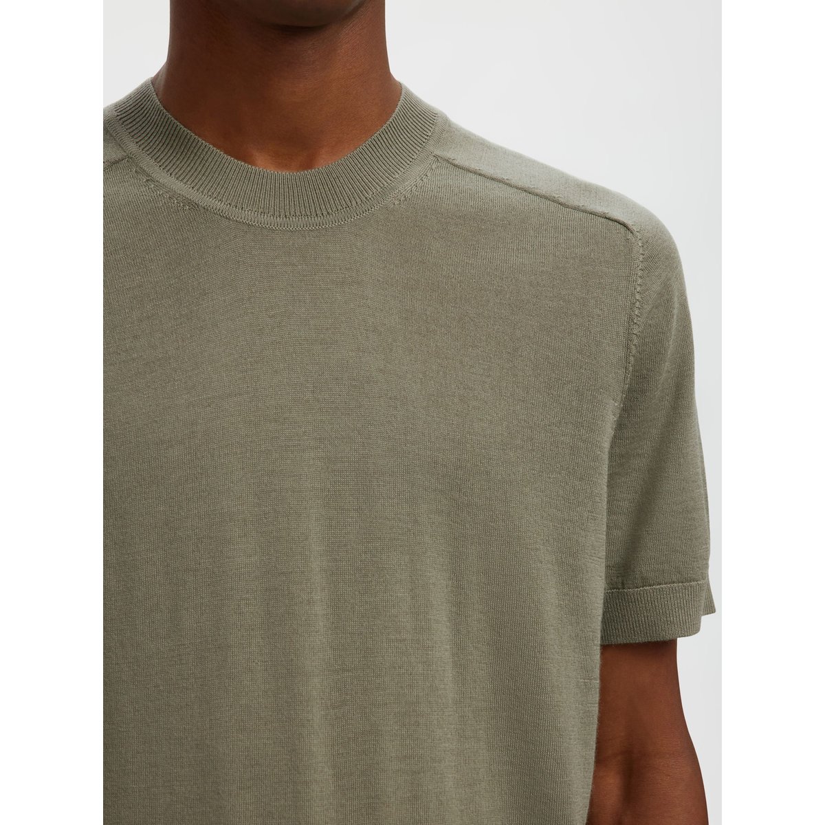 T-Shirt vetiver, SELECTED