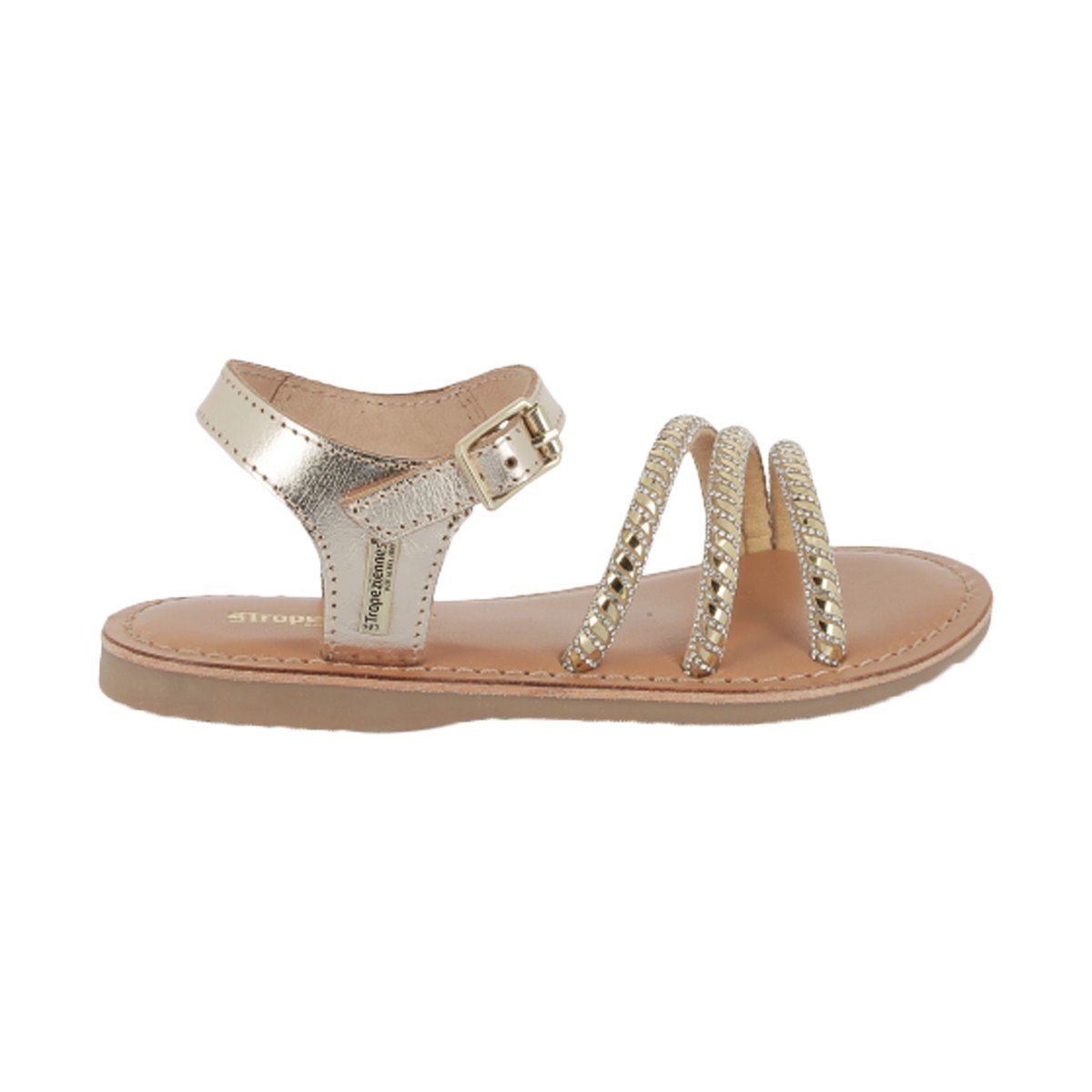 Sandales Cuir Les Tropeziennes Par Belarbi Bibigirl or, LES TROPEZIENNES PAR M.BELARBI