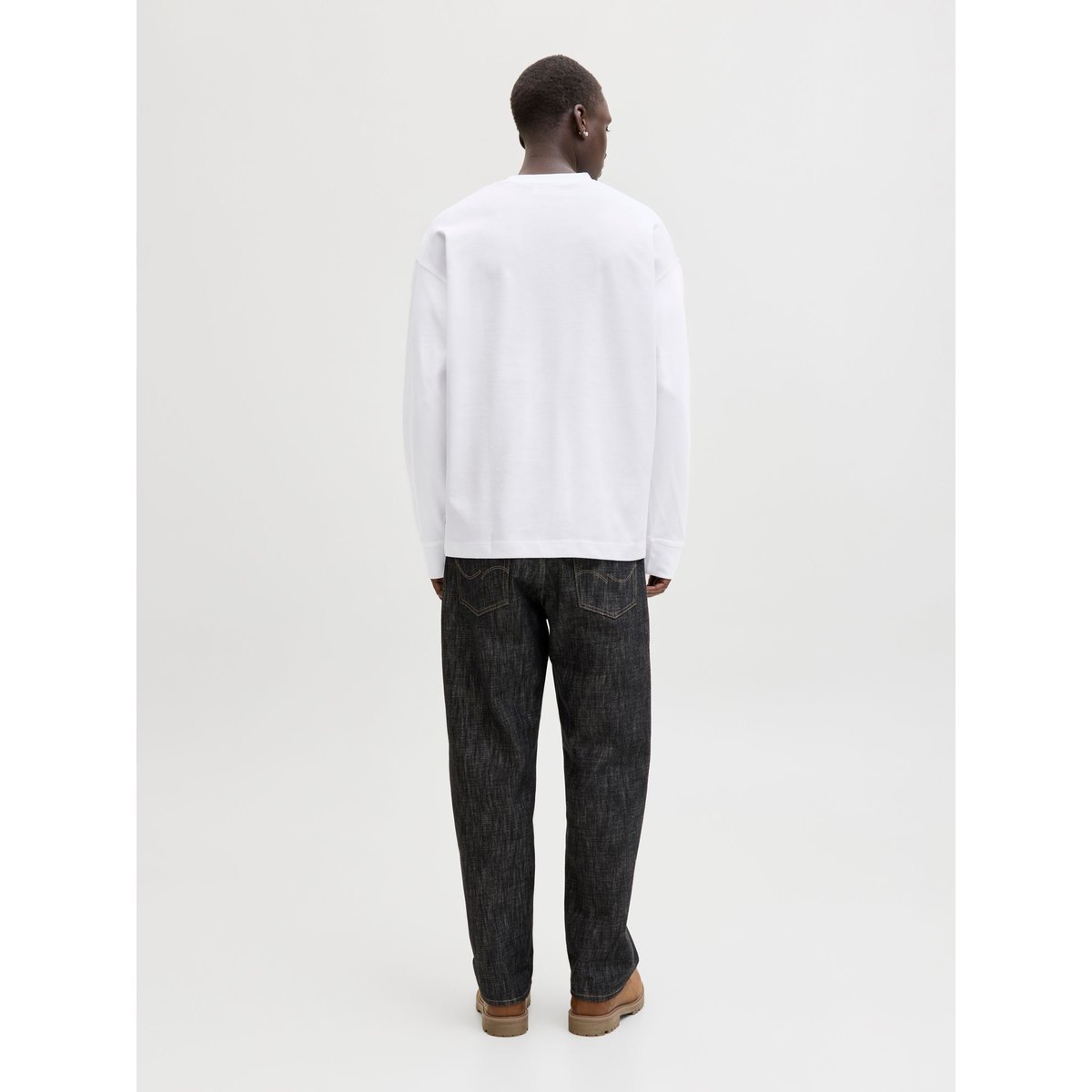 T-Shirt À Manches Longues white, JACK & JONES