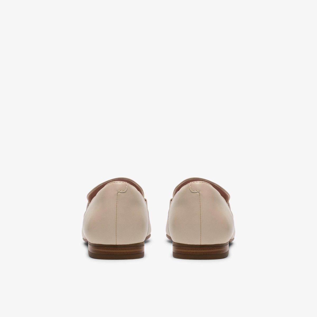 Mocassins Cuir TAMNA IRIS blanc, CLARKS