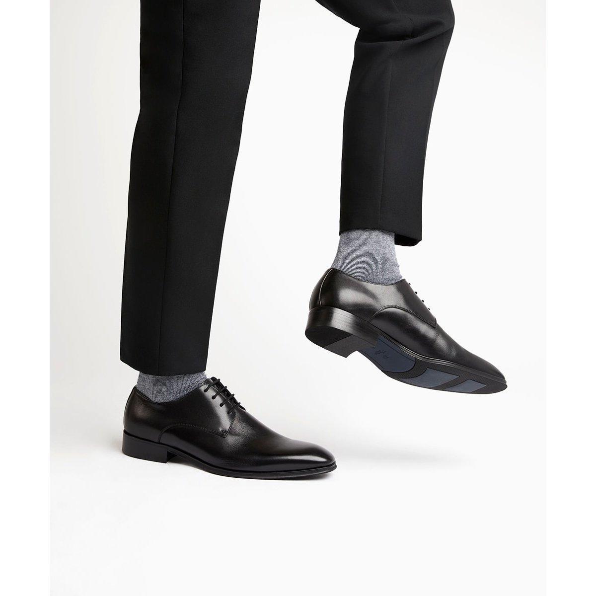 SATCHEL DI - Chaussures à lacets - SATCHEL black-leather, DUNE LONDON