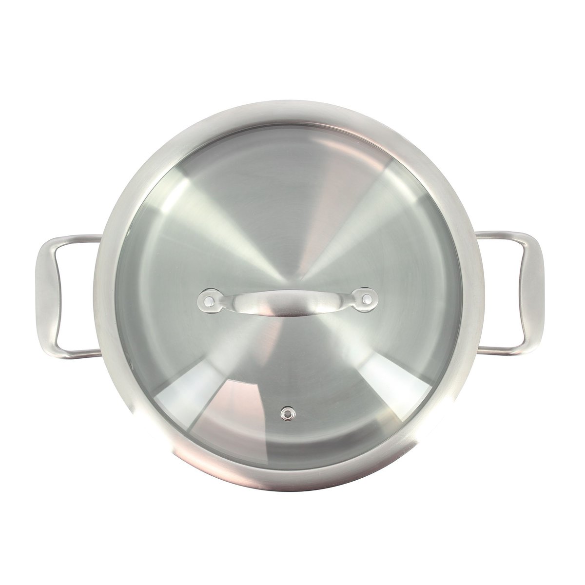 Faitout 24 cm en acier inoxydable, TRIPLY inox, MENASTYL