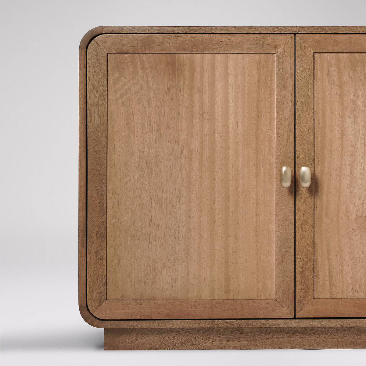 Halston Mango Wood 4 Door Sideboard light wood, SWOON