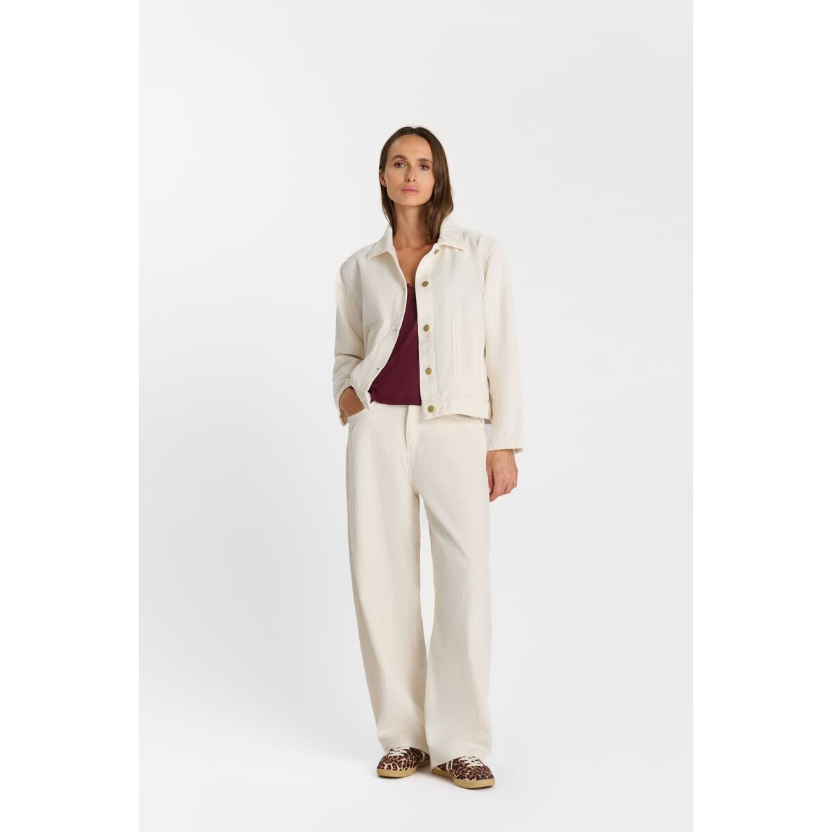 Veste ORLANVEL ivory, LE TEMPS DES CERISES