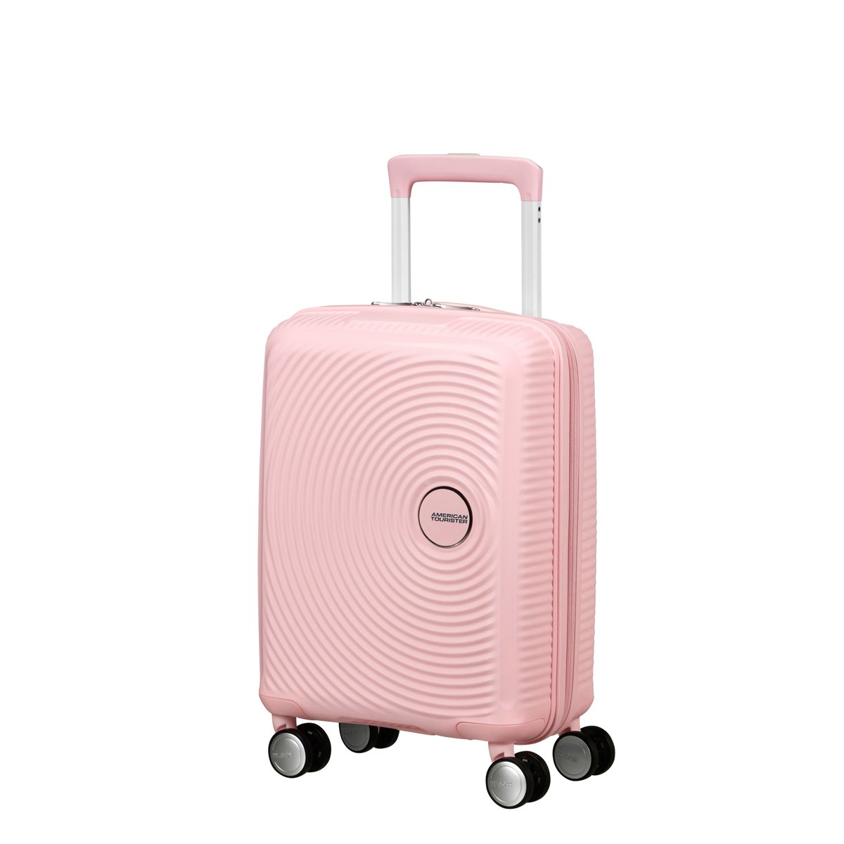 Soundbox mini valise 4 roues taille S pastel pink, AMERICAN TOURISTER