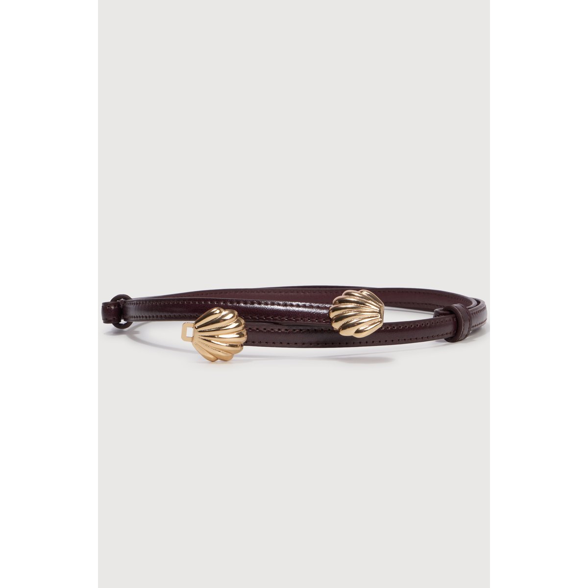 Ceinture fine marron, BONOBO