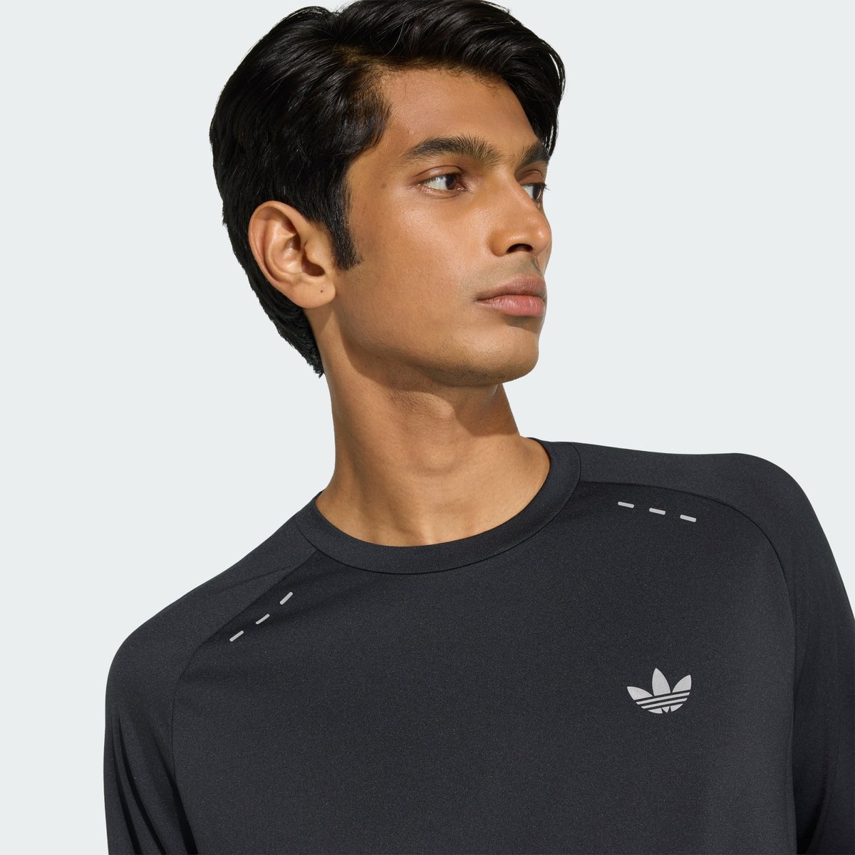 Maillot Manches Longues Tech Trefoil Essentials Poly Maillot Manches Longues Tech Trefoil Essentials Poly black, adidas Originals