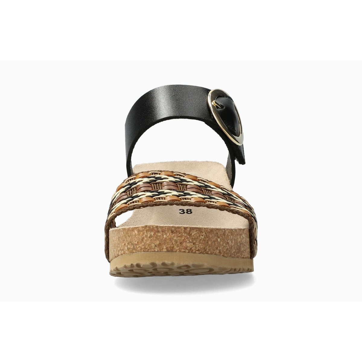 Sandales en cuir LAURE noir 5144, MEPHISTO