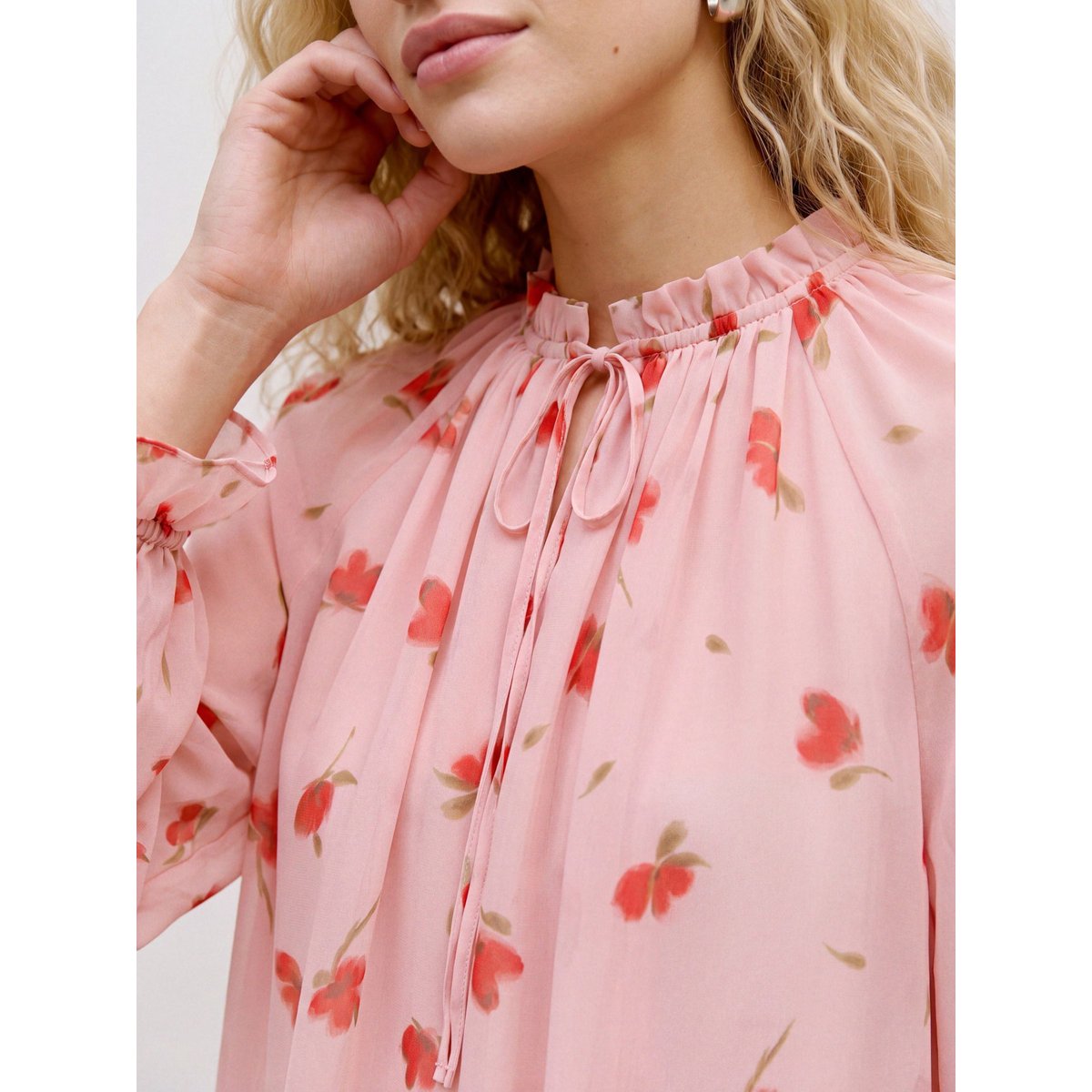 Blouse rose - chintz rose 1, VERO MODA