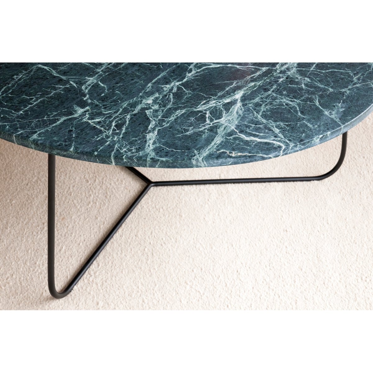 Table basse en marbre VERTÜ vert émeraude, PRODUIT INTERIEUR BRUT