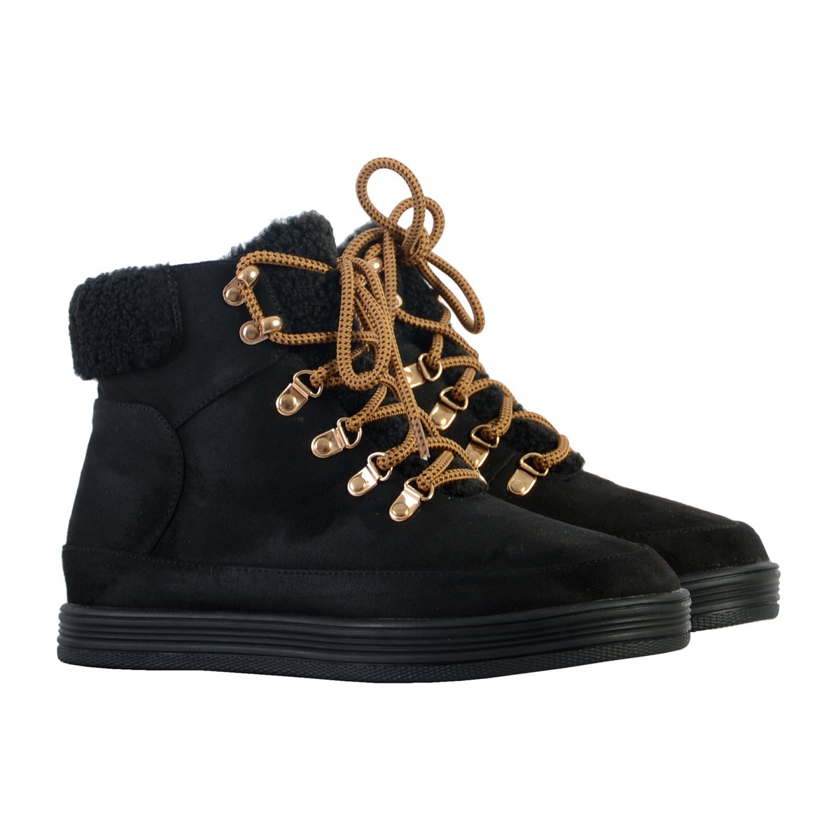 Boots à Lacets noir, THE DIVINE FACTORY