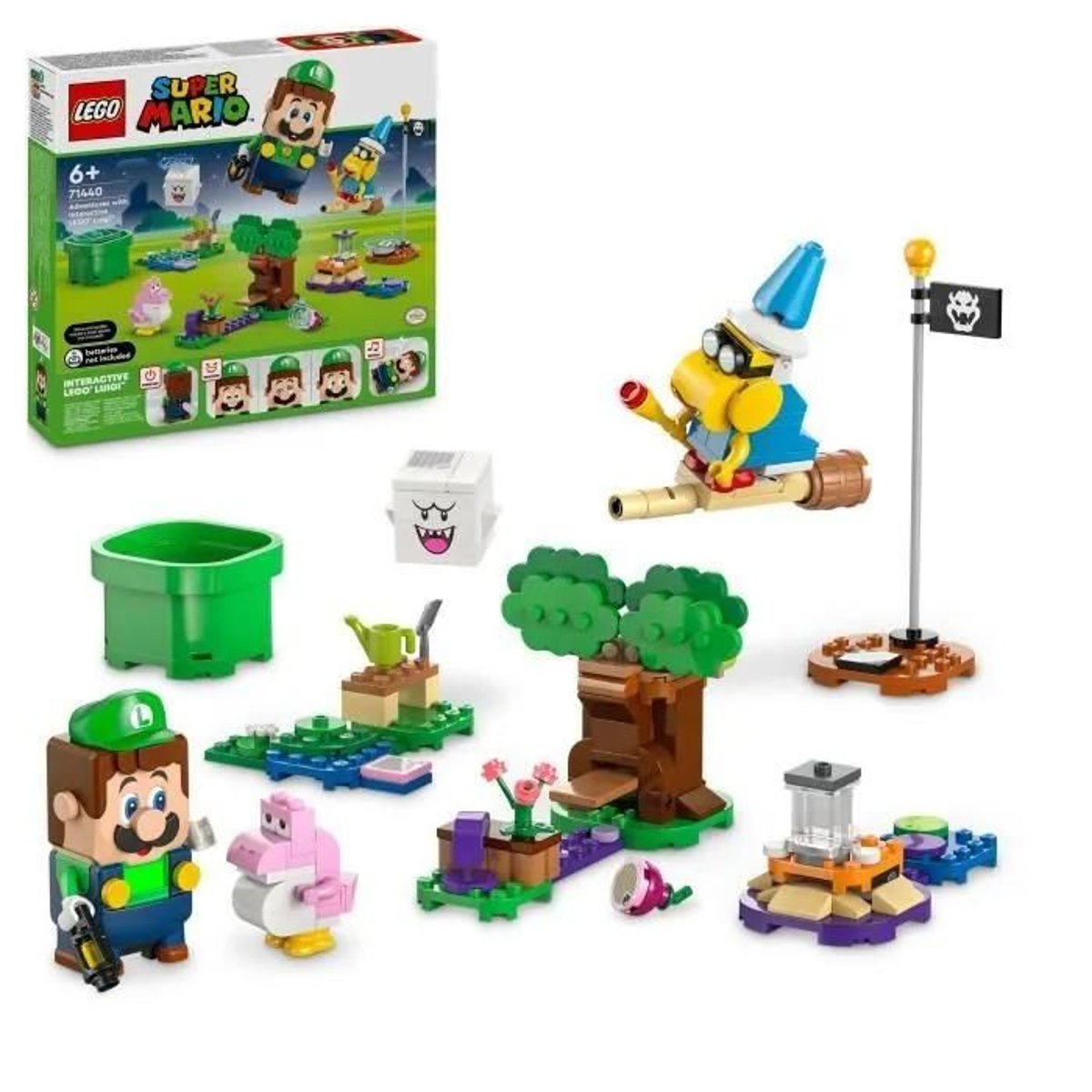 LEGO Super Mario - Aventures Interactives avec Luigi - Set 71440 couleur unique, LEGO