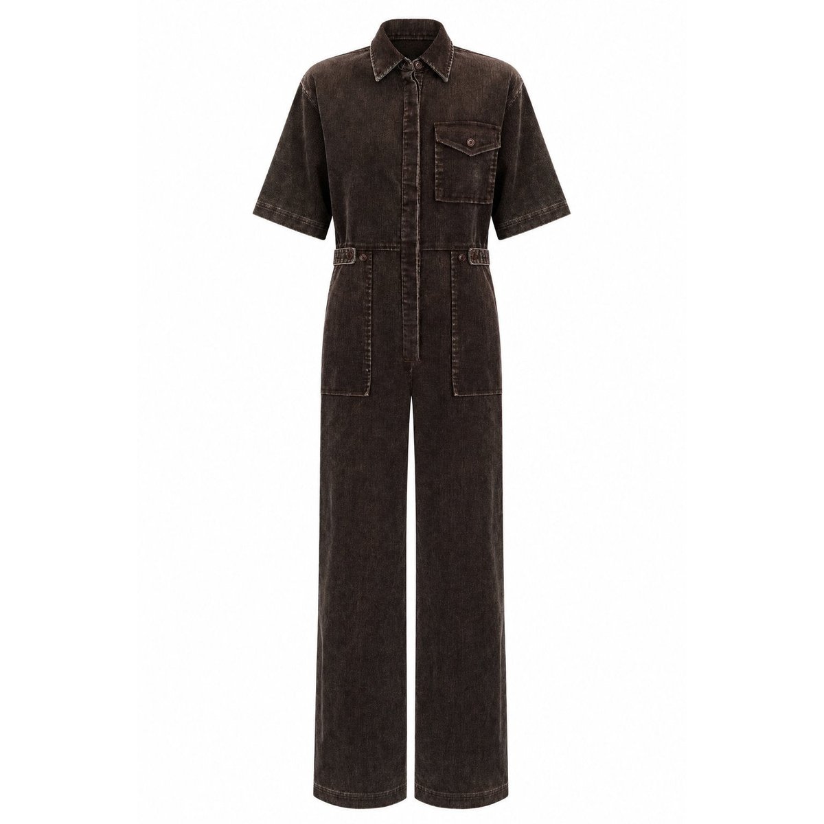 Combi-pantalon Margate en coton MARGATE marron ocre, FRNCH