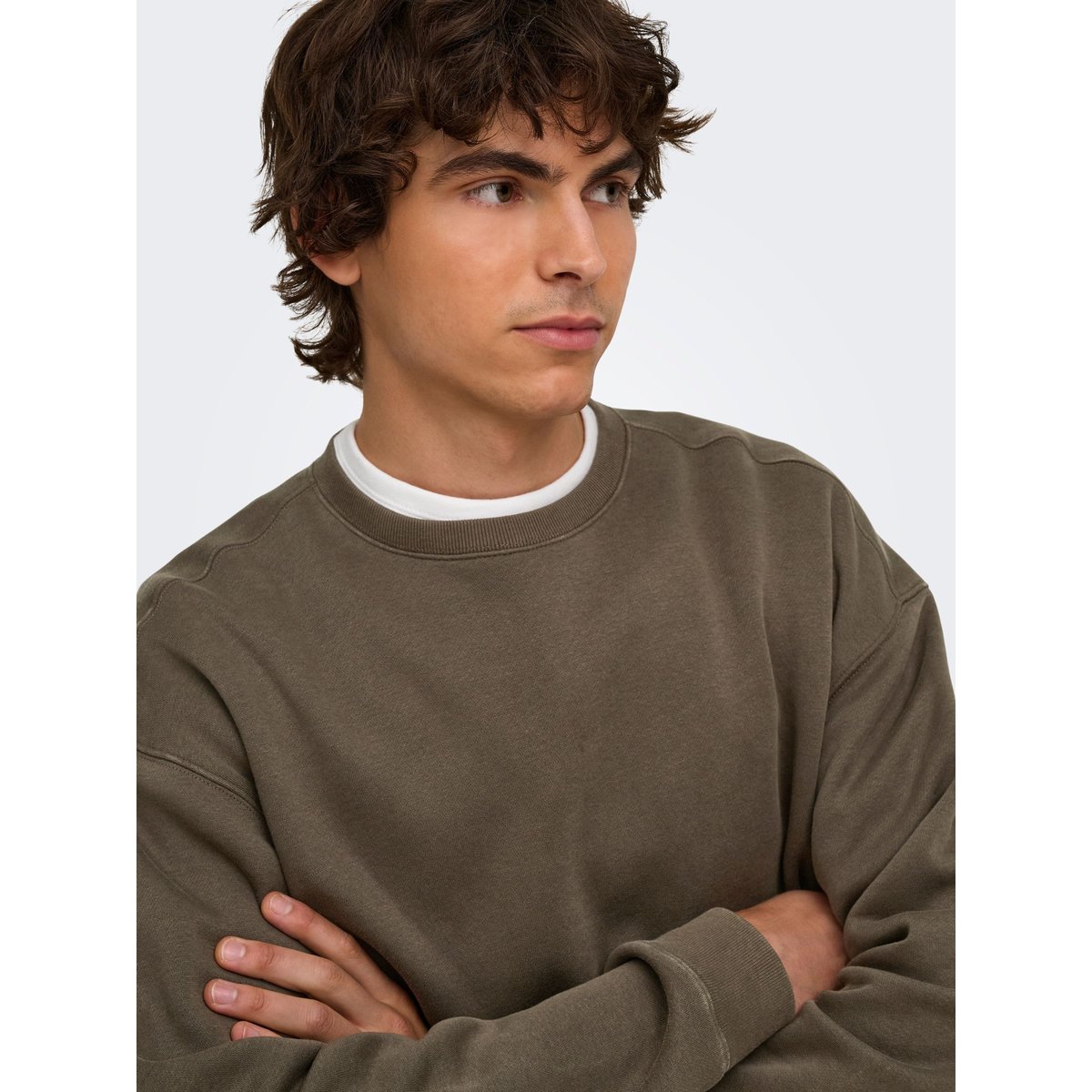 Sweat-Shirt tarmac, ONLY & SONS