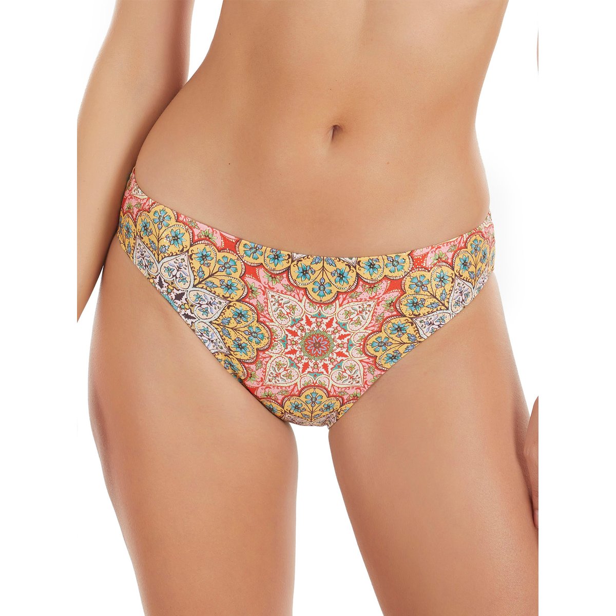 Bas maillot de bain bikini Mandala prune, SELMARK MARE