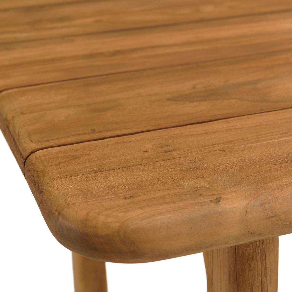 Bar de jardin 160 cm en teck recyclé ORIA bois naturel, PIER IMPORT